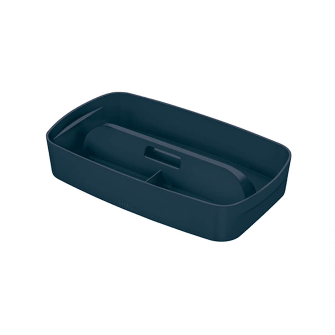 Safata petita amb ansa Leitz MyBox Cosy gris