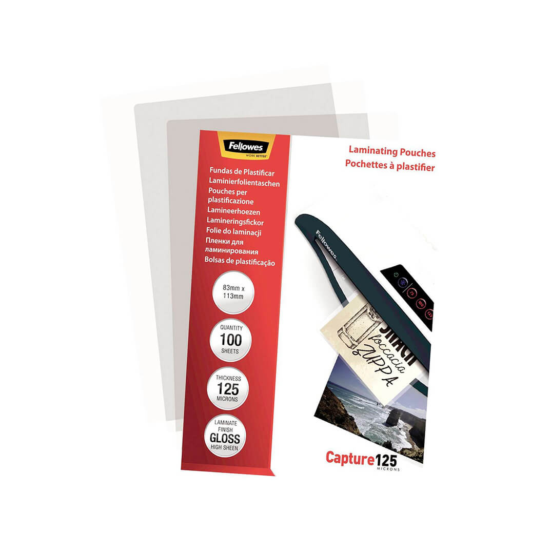 Pack 100 pouches 125 micres lluentor 83x113cm
