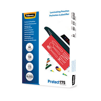 Pack 100 Fundes Plastificar 175 micres Lluentor A4