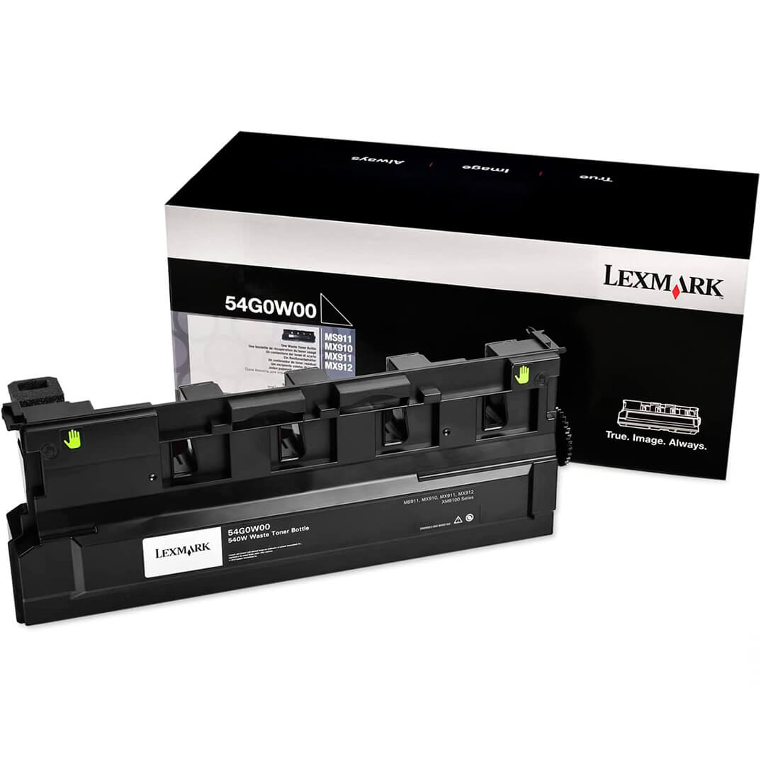 Pot tòner residual Lexmark 54G0W00