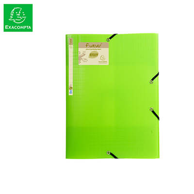 Carpeta 3 solapes forever verd