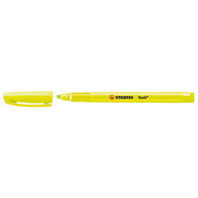 Rotulador flúor Stabilo flash amarillo