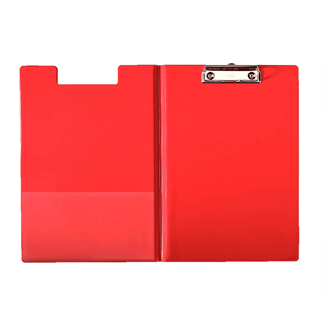 Carpeta miniclip superior color vermell