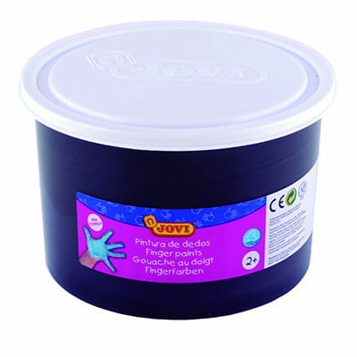 Pintura dedos Jovi 500ml negre