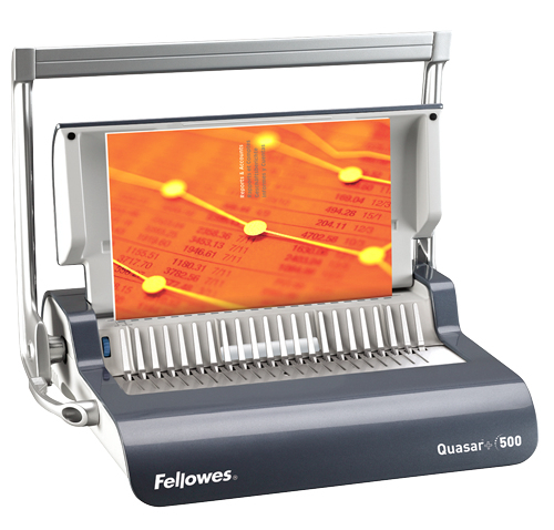 Encuadernadora de canutillo Fellowes Quasar+ 500