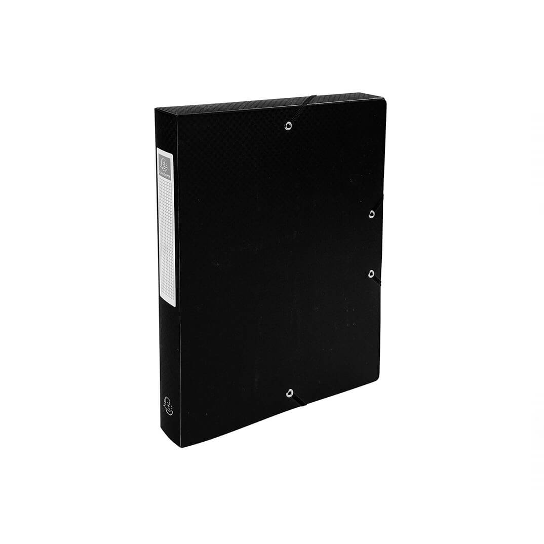 Carpeta Exacompta A4 amb gomes PP 40mm negre