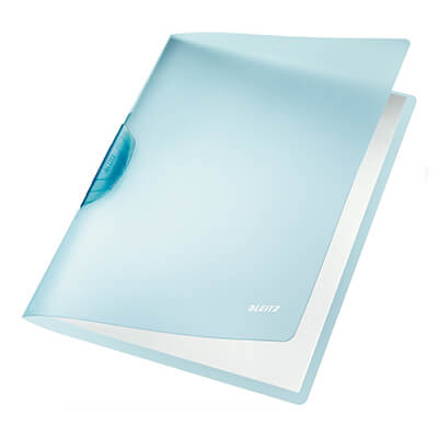Dosier Leitz rainbow clip azul claro