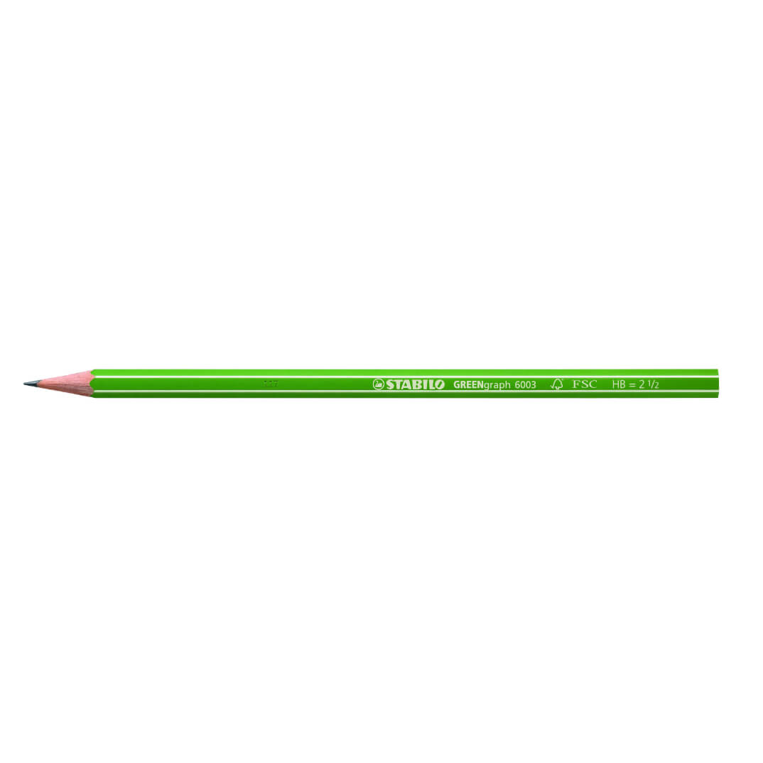 Lápiz grafito Stabilo Greengraph FSC®  Ecológico