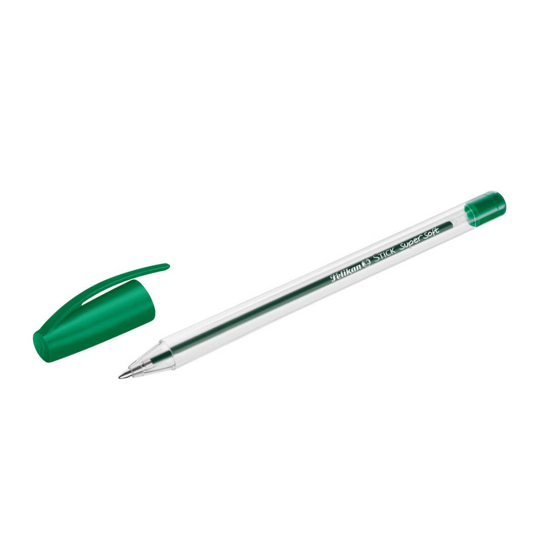 Bolígrafo Pelikan Hang Stick punta media verde