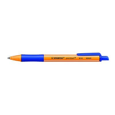 Bolígraf Stabilo Pointball azul