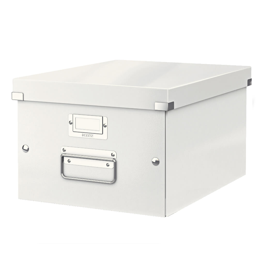 Caixa emmagatzematge blanca click & store