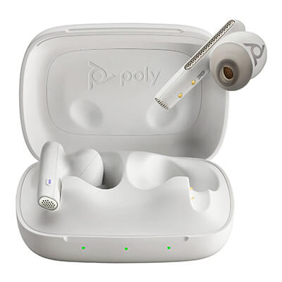 Auricular Poly Voyager Free 60 UC USB-C Blanc