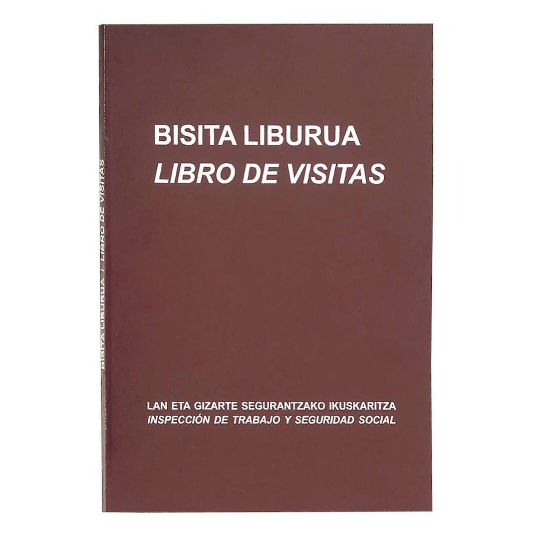 Libro registro de visitas Castellano / Euskera