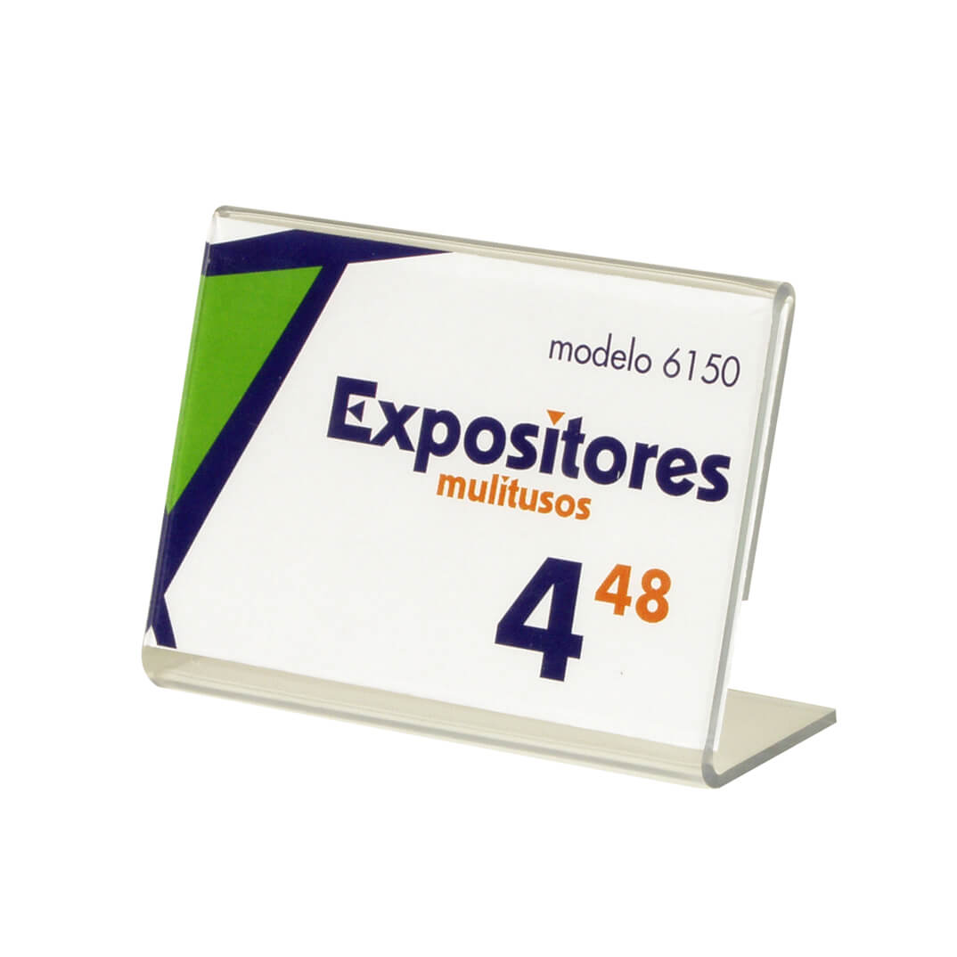Expositor en L Archivo 2000 (90x60mm) H