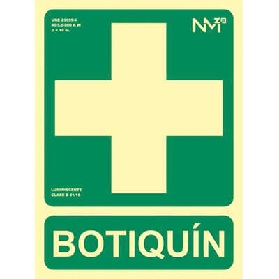 Senyal PVC "Botiquín"