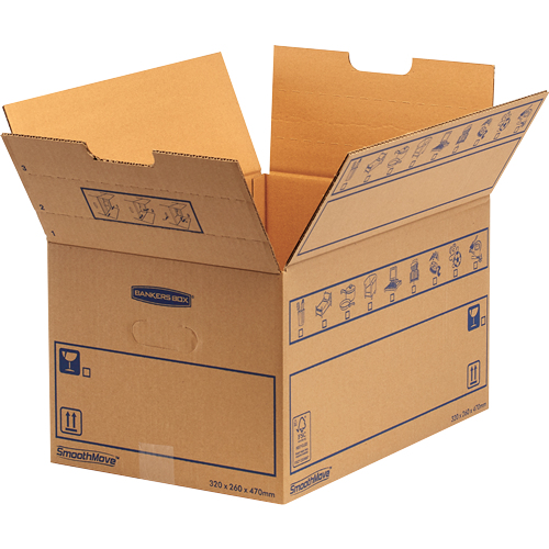 Pack 10 caixes mudança manual 39 litres 32x26x47