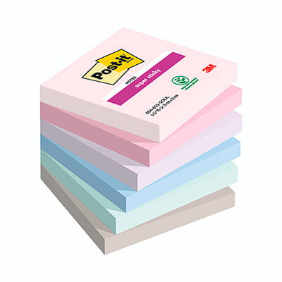 12 blocs POST-IT® Soulful 47,6x47,6