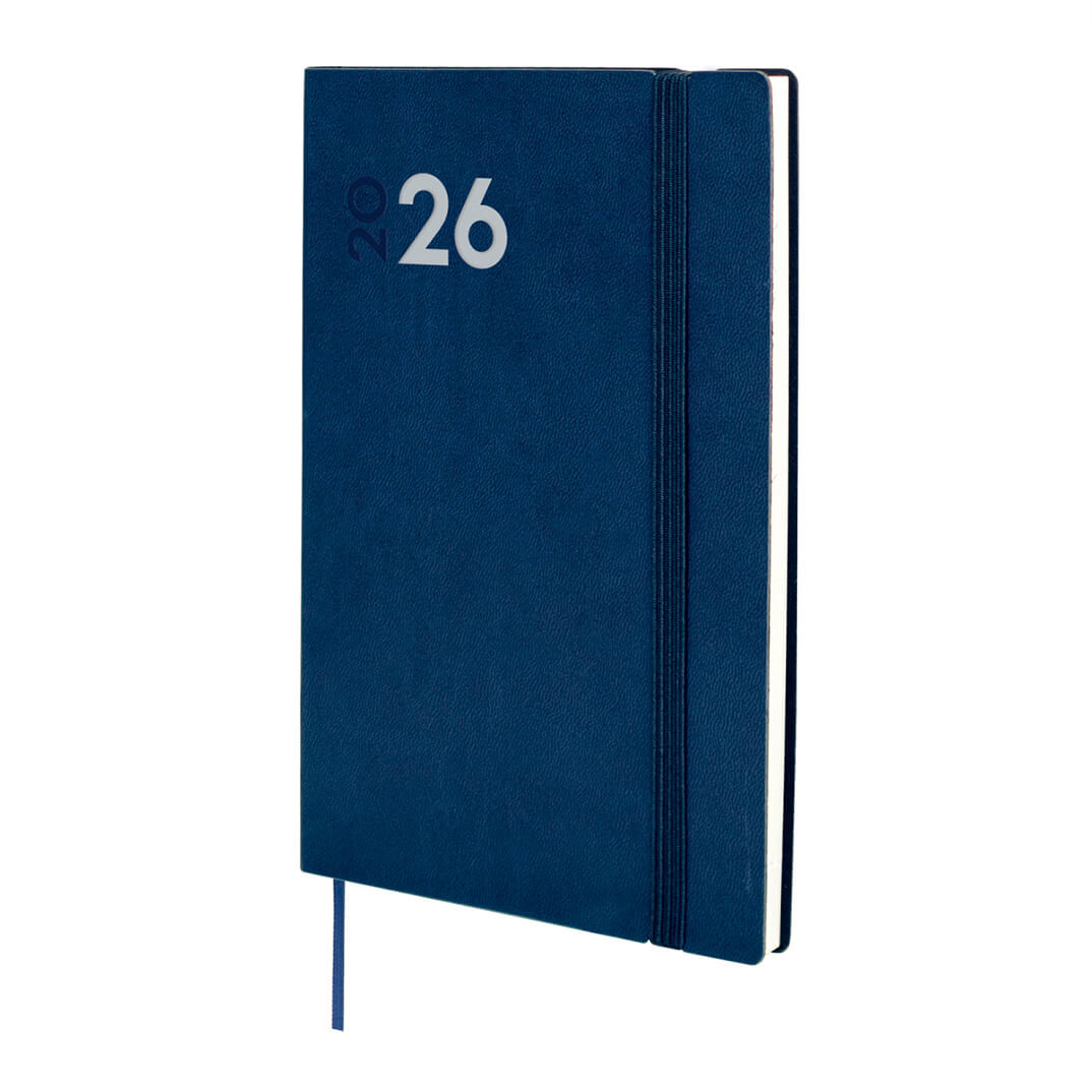 Agenda Finocam Mara SV/H 140x204 blau Català