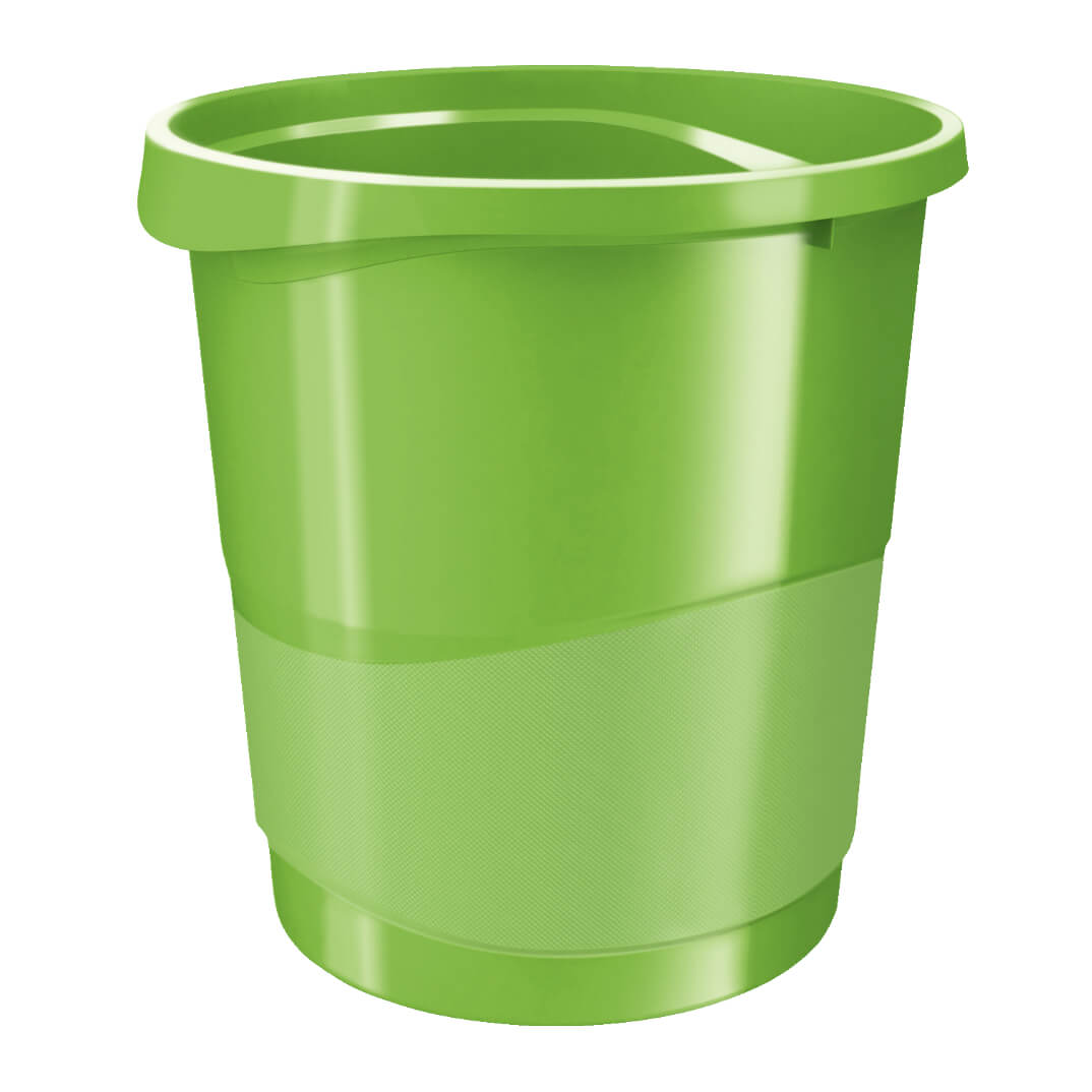 Papelera Europost vivida estándar verde