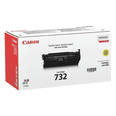 Tòner Canon 732 groc per lbp7780cx