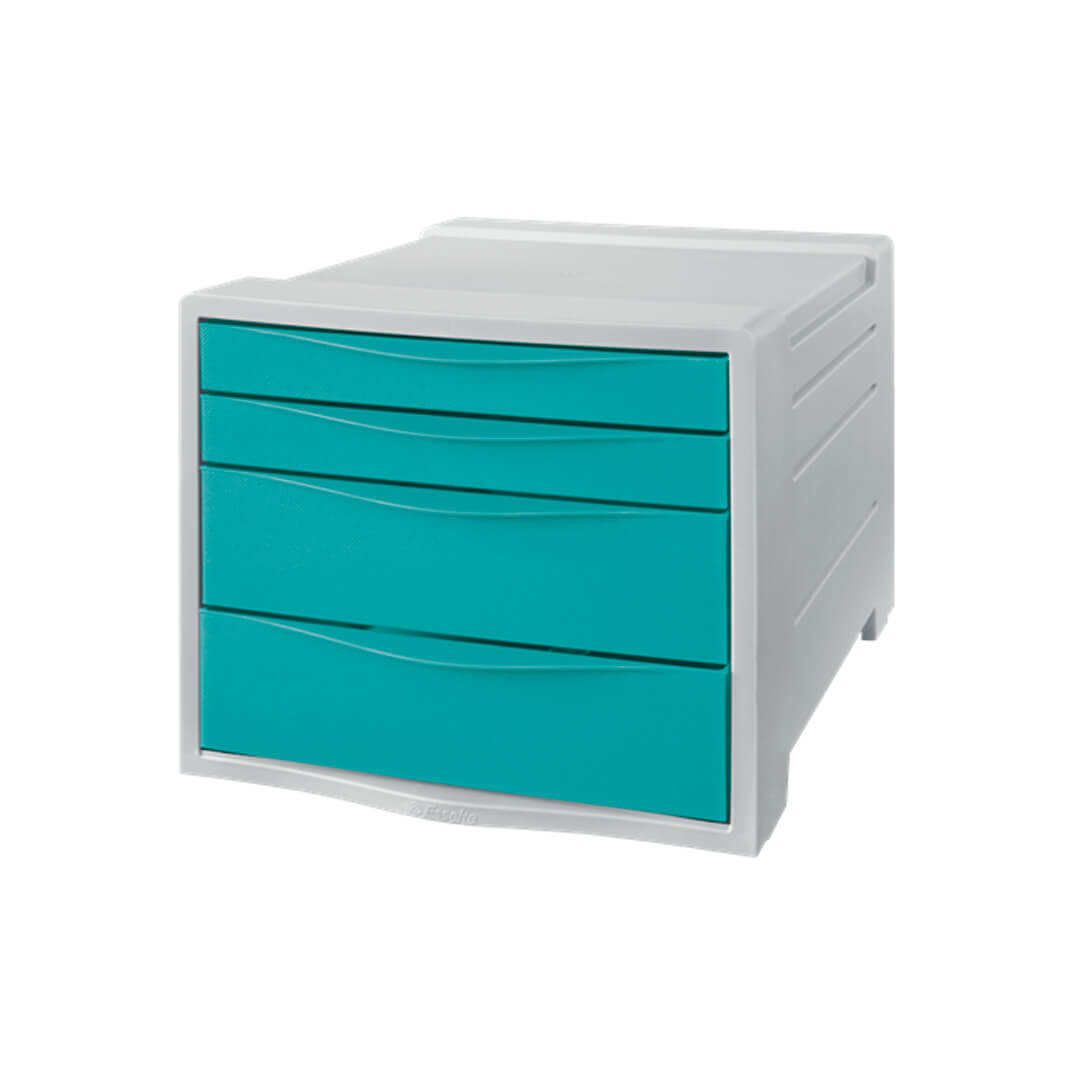 Buck de 4 calaixos Colour'Breeze blau