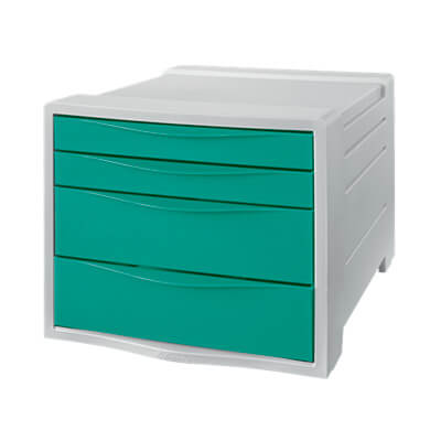 Buc de 4 calaixos Colour'Breeze verd