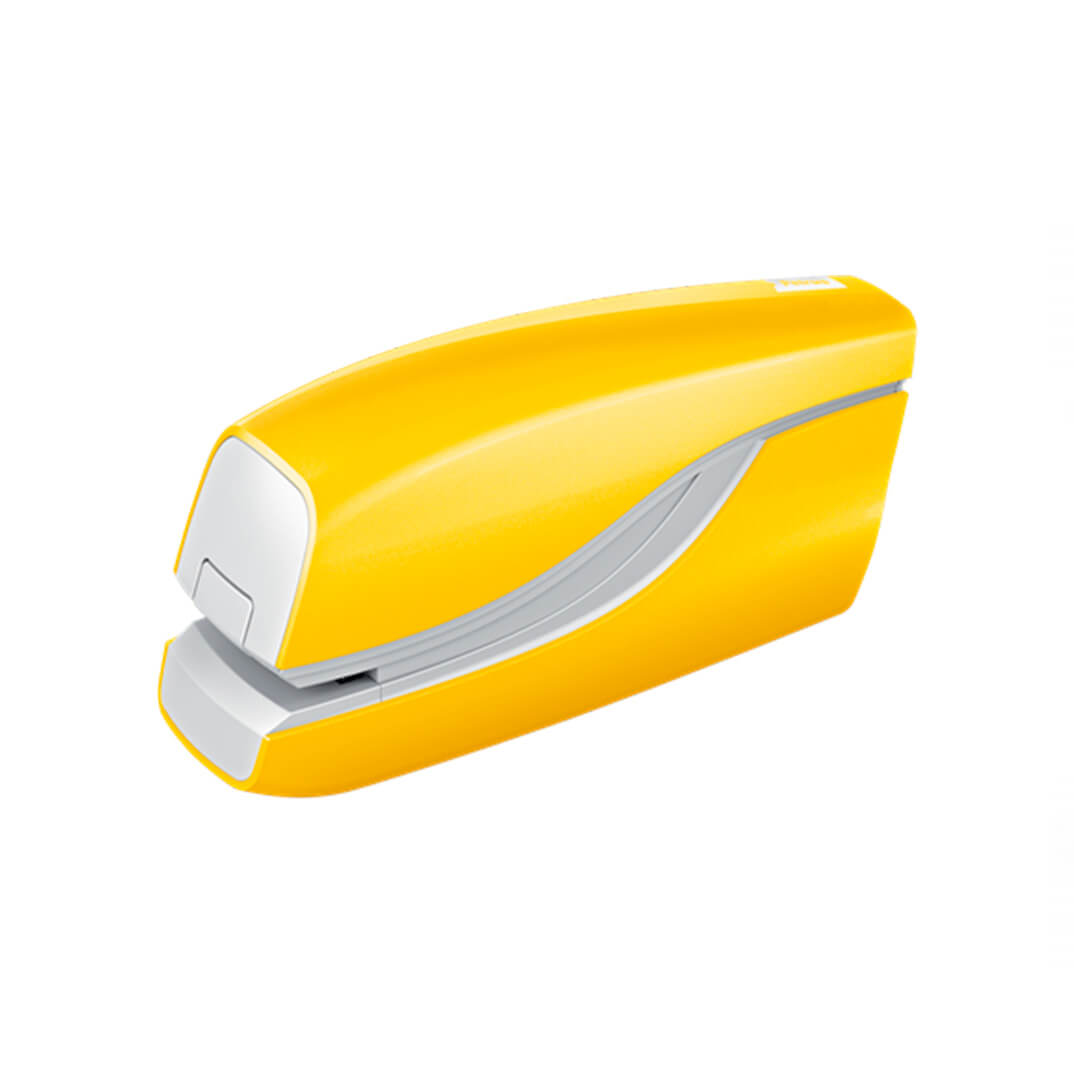 Grapadora eléctrica Petrus E-310 WOW amarillo