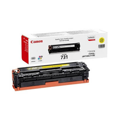Tòner Canon 731 groc lbp7100cn/cw