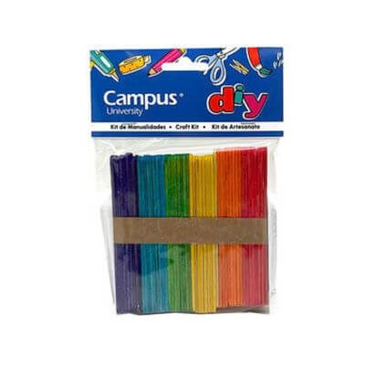 Palitos de fusta Campus 151x18mm (pack 50)