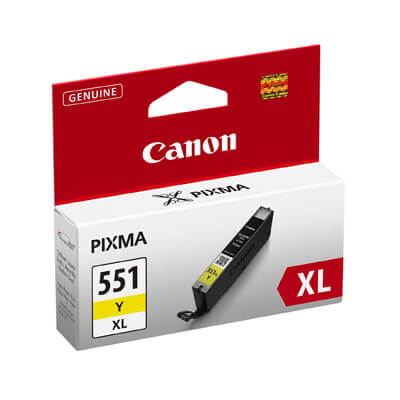 Canon cartucho inyeccion tinta amarillo cli551xl