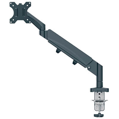 Braç per a monitor Leitz Space Saving gris fosc