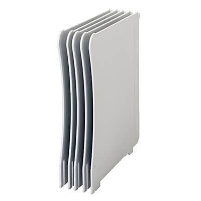 Juego de 6 separadores gris para Archivodoc 6500