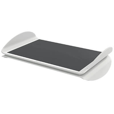 Reposapeus ajustable escriptori Leitz gris clar