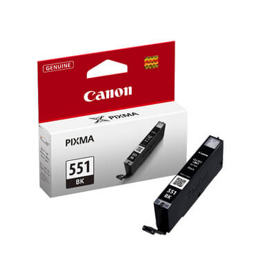 Canon cartucho inyeccion de tinta negro cli551bk