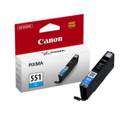 Canon cartucho inyeccion de tinta cian cli551 c
