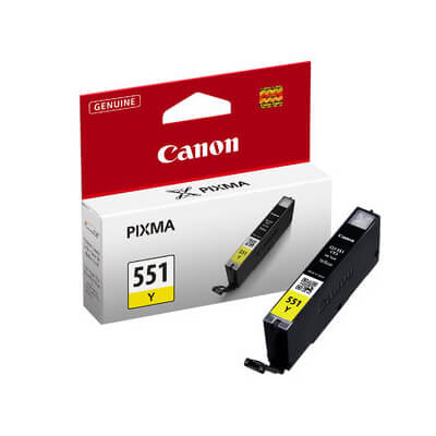 Canon cartucho inyeccion de tinta amarillo cli551y