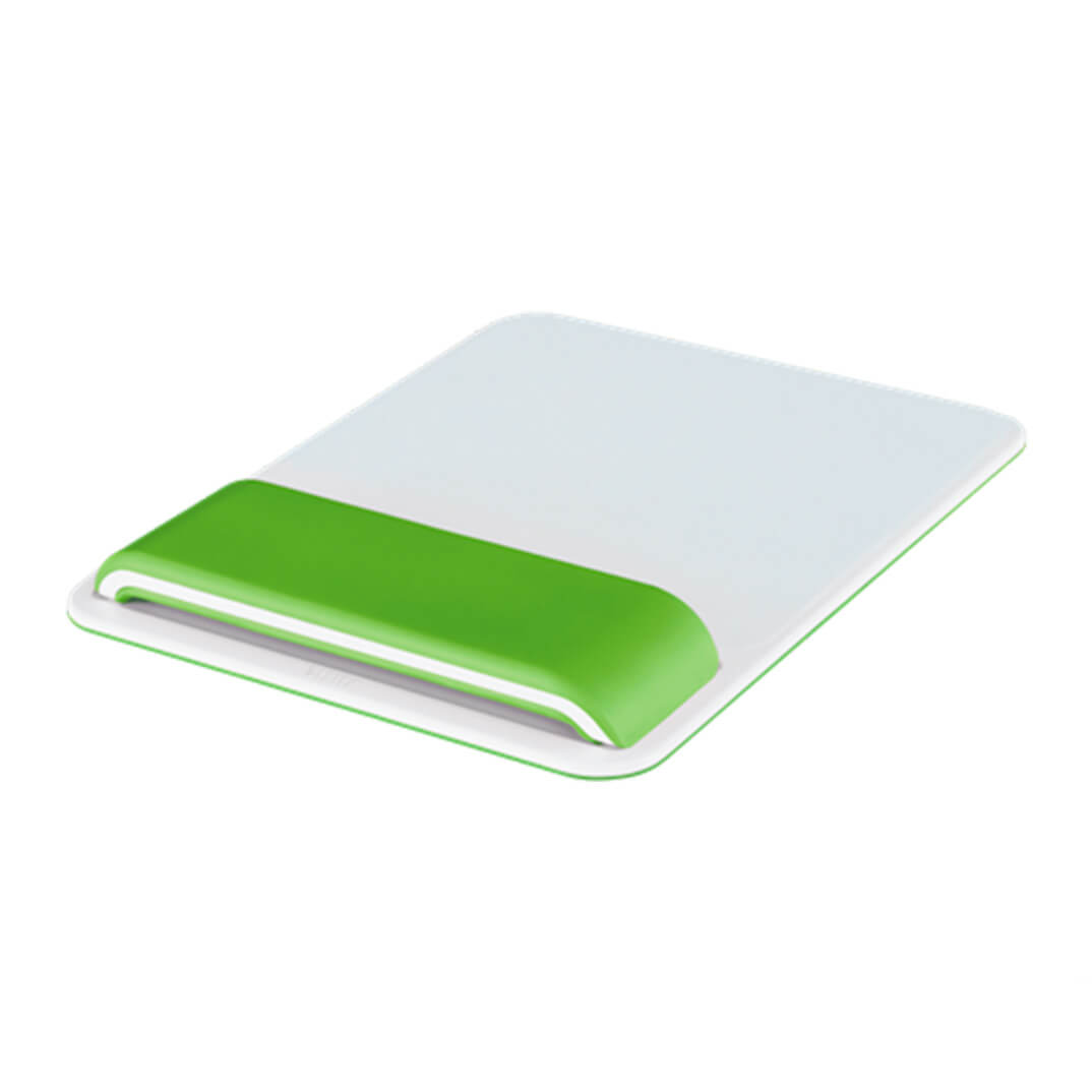 Estoreta Leitz Ergo WOW verd/blanc