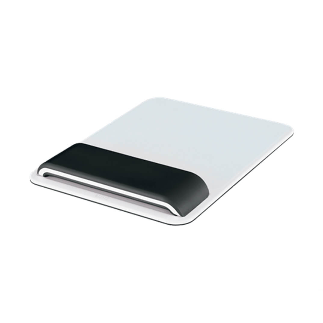 Estoreta Leitz Ergo WOW negre/blanc