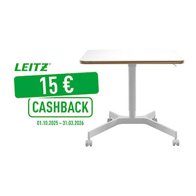 Escriptori compacte neumàtic Leitz Blanco