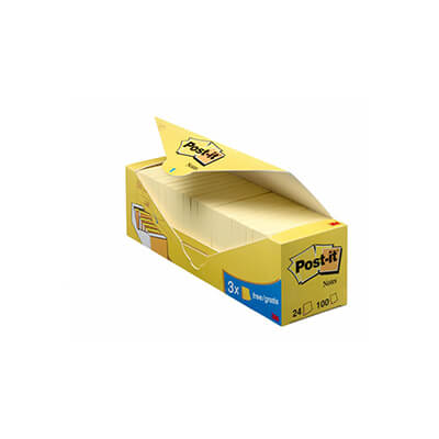 Pack ahorro 20 (4 gratis) blocs POST-IT® 76x76