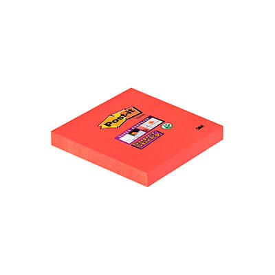 6 blocs POST-IT® Super Sticky Amapola 76x76
