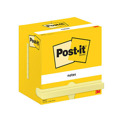 Bloc notes POST-IT® 655 76x127