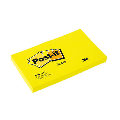 Bloc notas POST-IT® 655NY 76*127