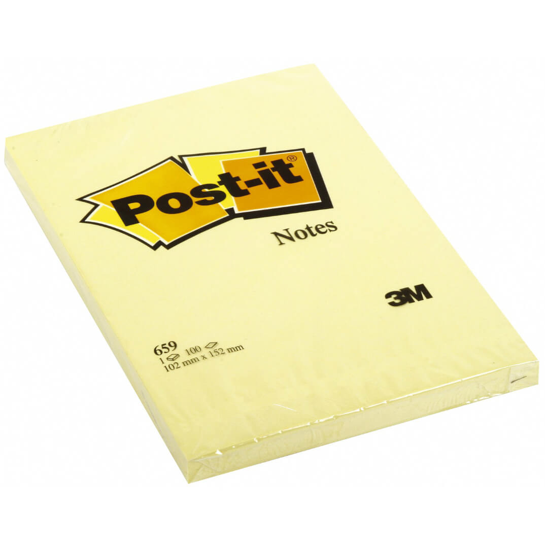 Bloc notes POST-IT® 659 102x152