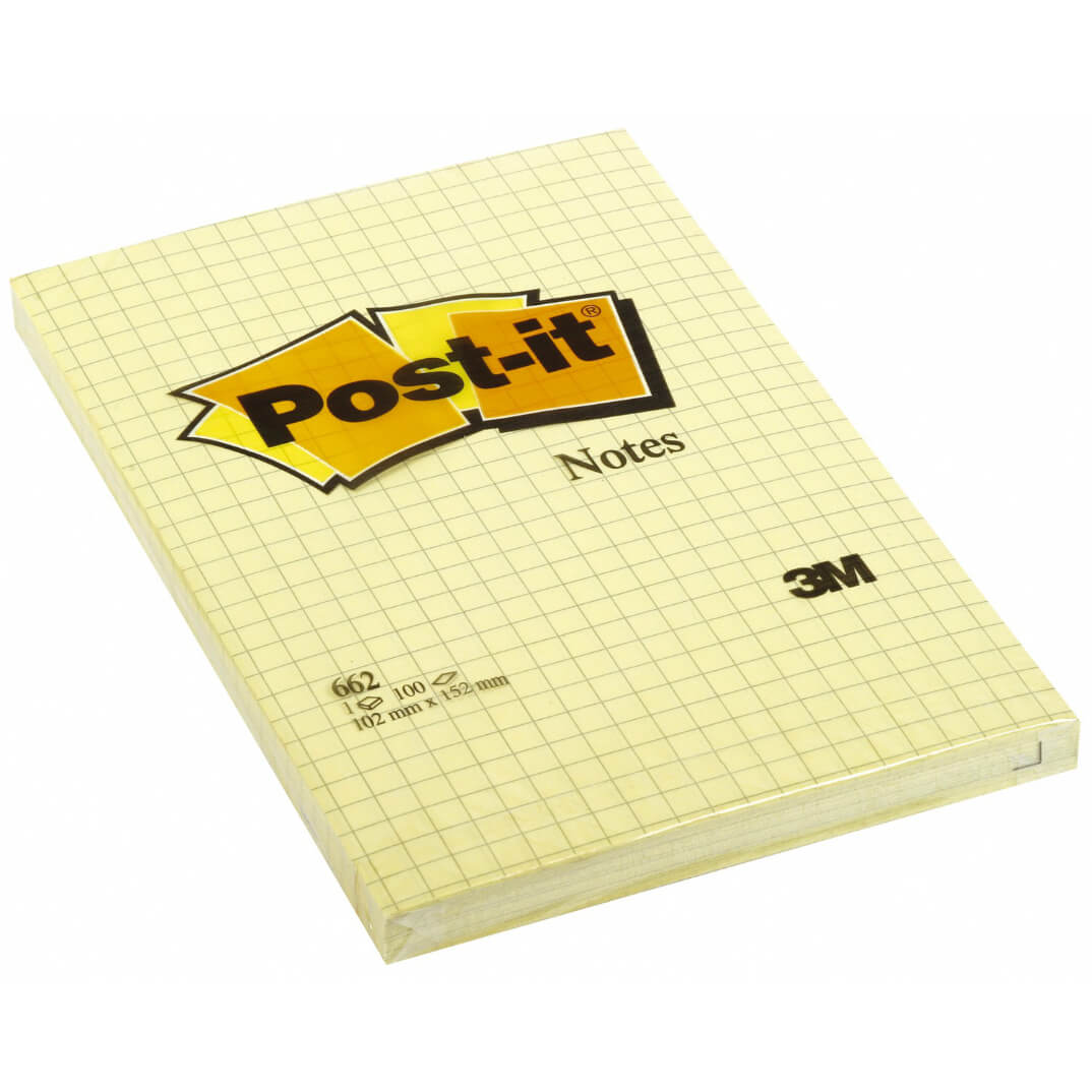 Bloc notas POST-IT® 662 C5 102x152