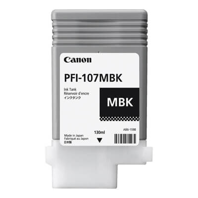 Cart.canon inkjet pfi-107mbk negro mate