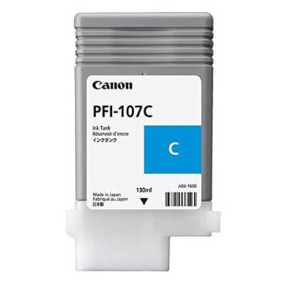 Cart.canon inkjet pfi-107c  cian