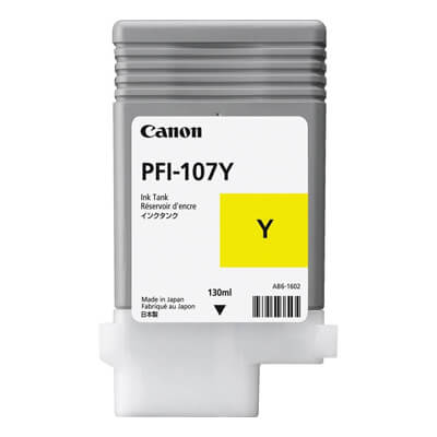 Cartutx Canon inkjet pfi-107y groc