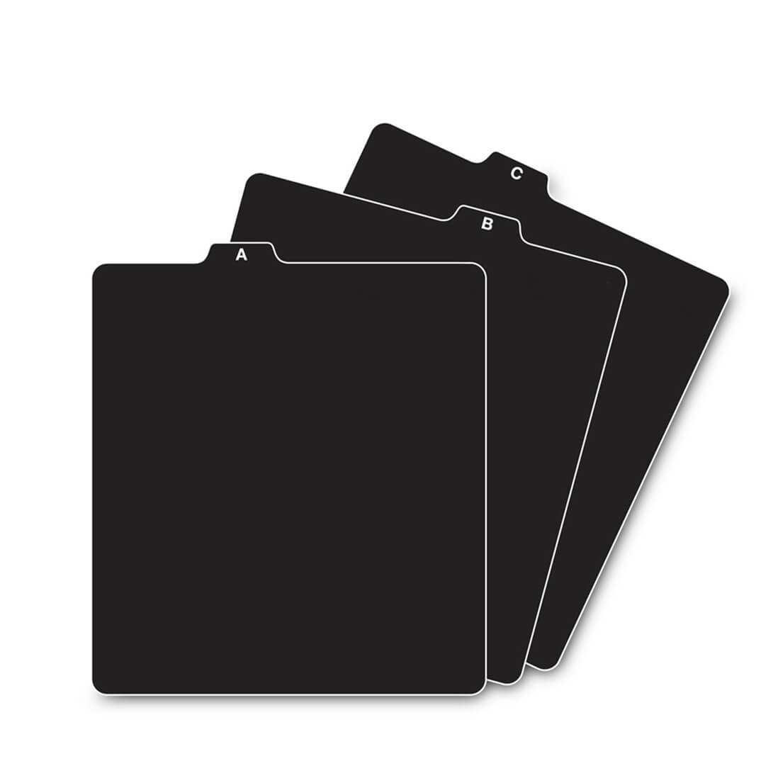 Índice A-Z para cajones buck