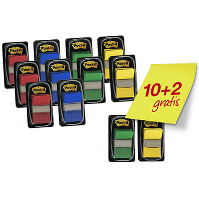 Pack POST-IT® Index 10+2 gratis